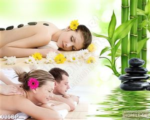 Tranh spa thư giãn in uv