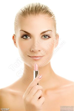 Tranh khổ dọc người phụ nữ đẹp