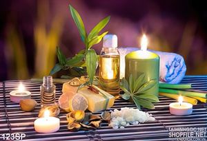 Tranh đẹp spa in tường mới nhất