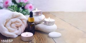 Tranh spa tinh dầu và nến