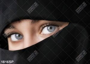Tranh đôi mắt đẹp bí ẩn