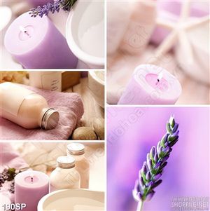 Tranh ghép spa nến thơm thư giãn