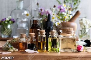 Tranh spa lọ đựng tinh dầu