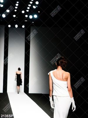 Tranh sàn diễn catwalk