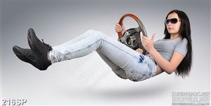 Tranh nhiếp ảnh nghệ sĩ cầm lái