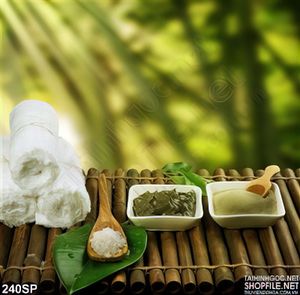 Tranh spa thiên nhiên đá muối