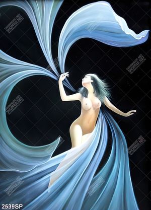 Tranh người đẹp khỏa thân nghệ thuật treo tường spa