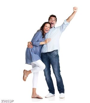 Tranh cặp đôi ôm nhau vui vẻ