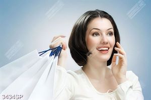 Tranh cô gái tóc ngắn xinh đẹp