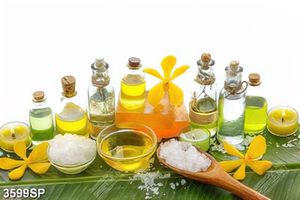 Tranh tinh dầu và muối trắng