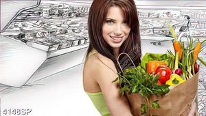 Tranh gương mặt đẹp