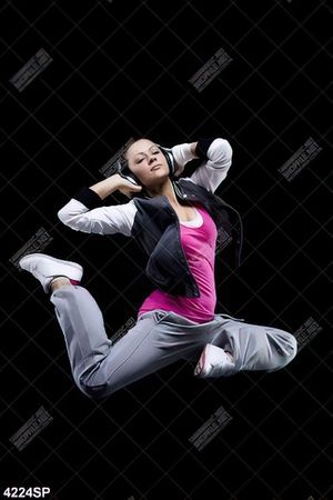 Tranh nữ dance