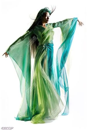 Tranh cô gái che chiếc ô màu đỏ