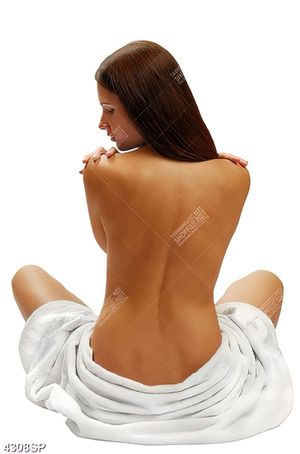 Tranh lưng trần gợi cảm trang trí spa
