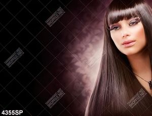 Tranh người mẫu tóc