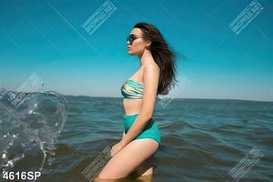 Tranh người đẹp mặc bikini