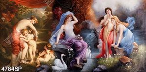 Tranh thời kỳ phục hưng treo spa