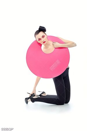 Tranh cô gái tạo dáng nghệ thuật mã số SP5550