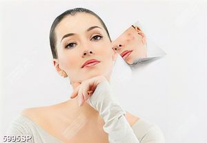 Tranh gương mặt xinh đẹp SP5995