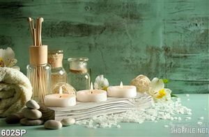 Tranh spa sản phẩm thư giãn