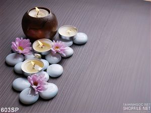 Tranh đẹp spa sáp nến thơm