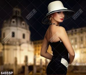 Tranh cô gái xinh đẹp SP6495