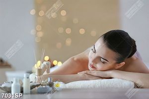 Tranh cô gái nằm thư giãn SP7031