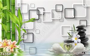 Tranh đẹp cảnh in spa mới nhất