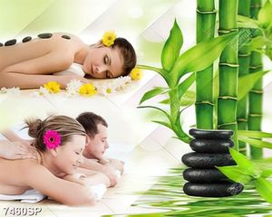 Tranh nằm massage thư giãn SP7460 file gốc