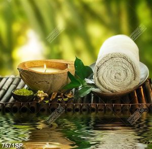 Tranh khăn và ngọn nến