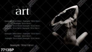 Tranh body nghệ thuật SP7713