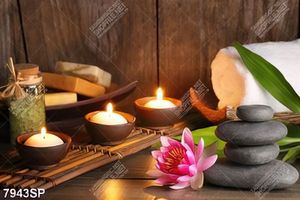 Tranh những ngọn nến file psd