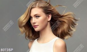 Tranh cô gái tóc vàng xinh đẹp SP8073