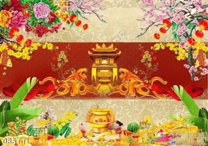 Tranh Tài Lộc, tranh Tết con Hổ treo tường đẹp