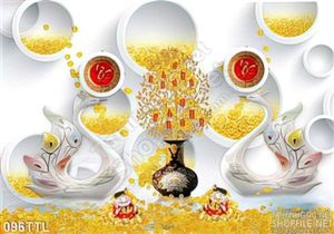 Tranh Tài Lộc, tranh Tết chim thiên nga