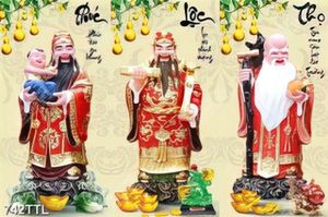 Tranh phúc lộc thọ trang trí tết chất lượng cao