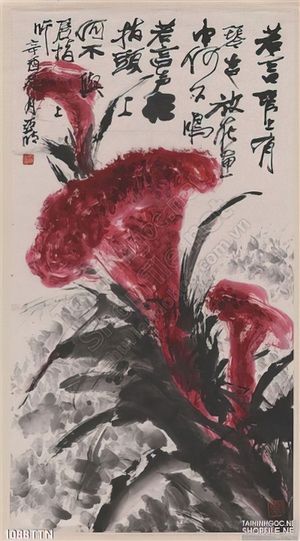 Tranh thư pháp phong thủy đẹp