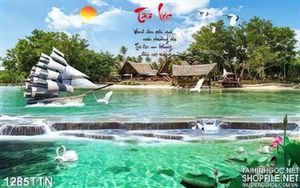 Tranh phong thủy thuận buồm xuôi gió