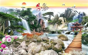 Tranh thư pháp nghệ thuật hữu tình psd