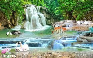 Tranh thác phong thủy nghệ thuật decor