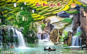Tranh rừng núi Tây Bắc nghệ thuật đẹp nhất