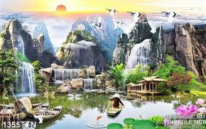 Tranh phong thủy hữu tình mới nhất hiện nay