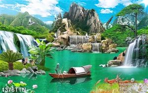 Tranh thác nghệ thuật đẹp nhất wall