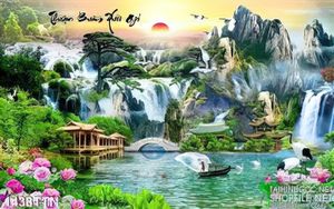 Tranh thuận buồm xuôi gió nghệ thuật