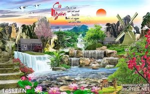 Tranh thác sơn thủy hữu tình mới nhất hiện nay