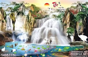 Tranh thác thư pháp phong thủy đẹp nhất