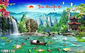 Tranh nghệ thuật thuận buồm xuôi gióin uv