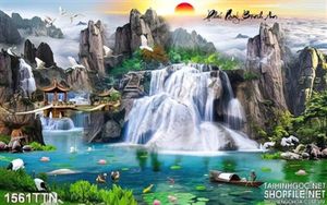 Tranh thác nghệ thuật decor độc đáo