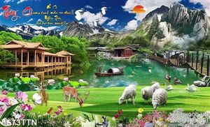 Tranh psd phong thủy wall decor đẹp nhất