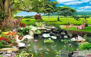 Tranh psd phong cảnh nghệ thuật mới nhất